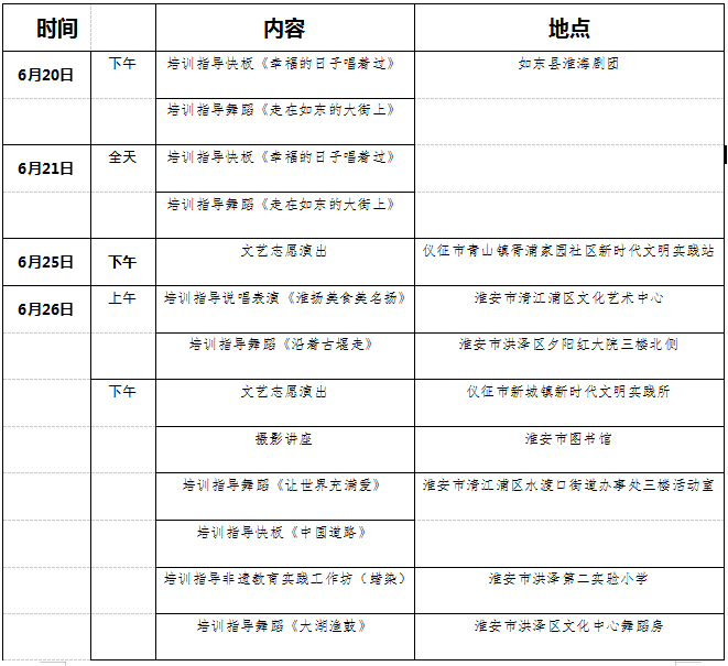 文化进万家｜优秀文艺成果工程6月活动预告